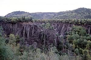 白頭山の鴨緑江大峡谷